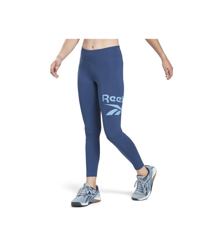 Spodnie damskie Reebok RI BL COTTON LEGGING HB2279 Niebieskie - Sklep online Mastersport