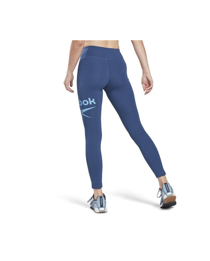 Spodnie damskie Reebok RI BL COTTON LEGGING HB2279 Niebieskie - Sklep online Mastersport