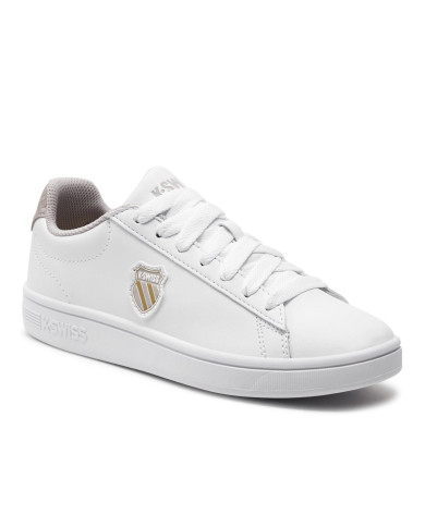 Buty damskie K-Swiss COURT SHIELD 96599-181-M Białe - Sklep online Mastersport
