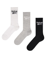 Skarpetki męskie Reebok CREW SOCKS 3PP R04523 Wielokolorowe - Sklep online Mastersport