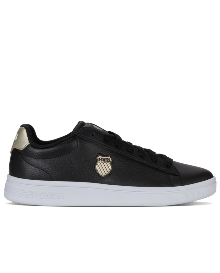 Buty damskie K-Swiss COURT SHIELD II 94412-015-M Czarne - Sklep online Mastersport