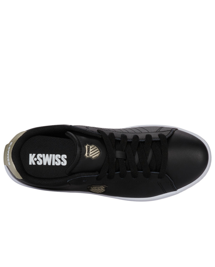 Buty damskie K-Swiss COURT SHIELD II 94412-015-M Czarne - Sklep online Mastersport