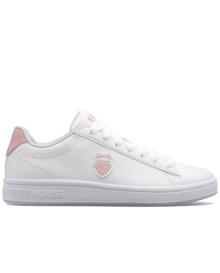 Buty damskie K-Swiss COURT SHIELD 96599-938-M Białe - Sklep online Mastersport