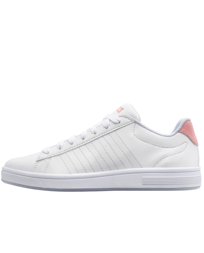 Buty damskie K-Swiss COURT SHIELD 96599-938-M Białe - Sklep online Mastersport