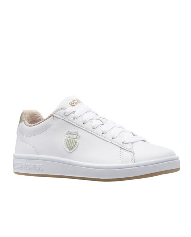 Buty damskie K-Swiss COURT SHIELD 96599-997-M Białe - Sklep online Mastersport