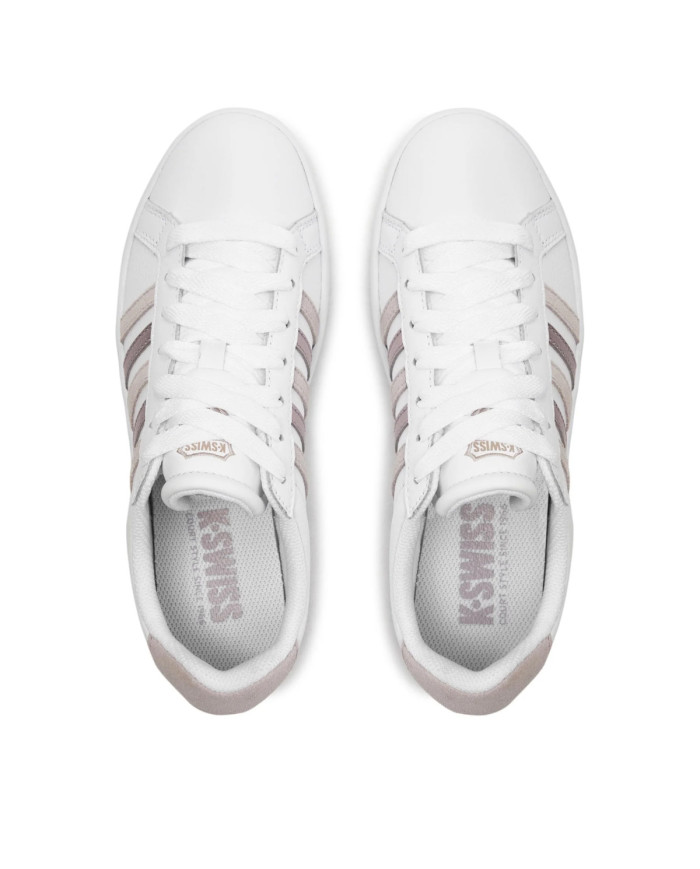Buty damskie K-Swiss COURT TIEBREAK 97011-142-M Białe - Sklep online Mastersport
