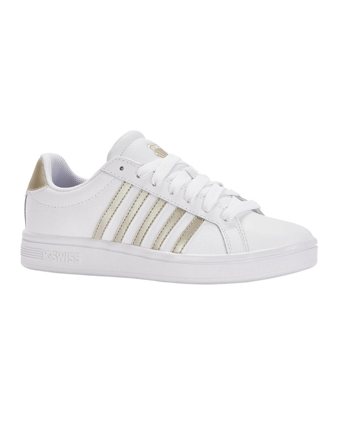 Buty damskie K-Swiss COURT TIEBREAK 97011-183-M Białe - Sklep online Mastersport