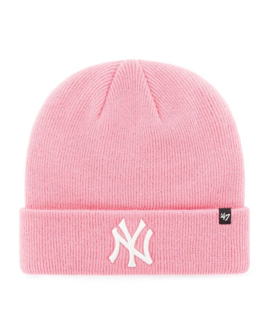 Czapka 47 Brand NEW YORK YANKEES CUFF KNIT B-RKN17ACE-RSA Różowa - Sklep online Mastersport