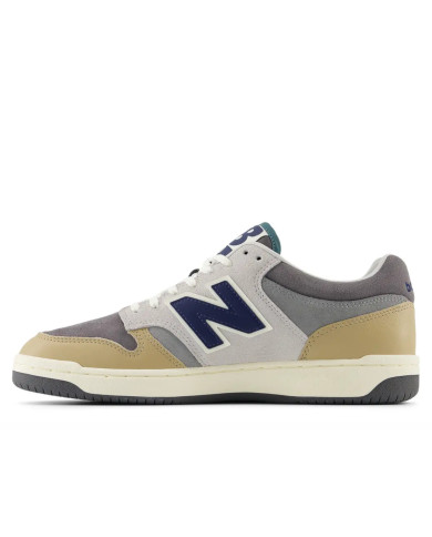 Buty męskie New Balance NB 480 BB480LGB Szare - Sklep online Mastersport