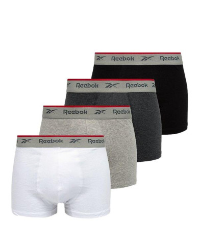 Bielizna męska Reebok TRUNK OVETT 4PK C82712 Biała - Sklep online Mastersport