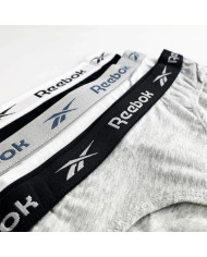 Bielizna damska Reebok BRIEFS CARINA C95083PKA Szara - Sklep online Mastersport