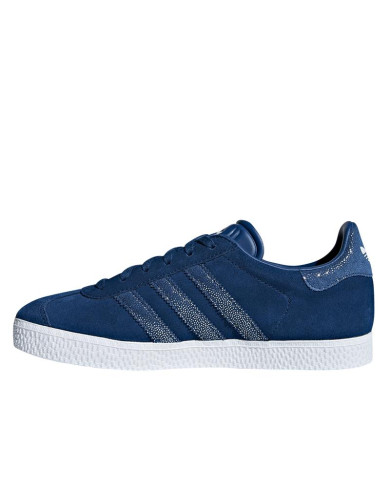 Buty dziecięce adidas Originals GAZELLE J CG6695 Niebieskie - Sklep online Mastersport