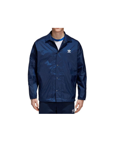 Kurtka męska adidas Originals TREF COACH JKT CW1314 Granatowa - Sklep online Mastersport
