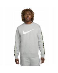 Bluza męska Nike M NSW REPEAT SW FLC CREW DX2029066 Szara - Sklep online Mastersport