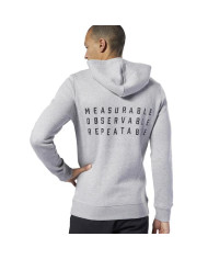 Bluza męska Reebok RC MOR LOGO HOODIE EC1468 Szara - Sklep online Mastersport