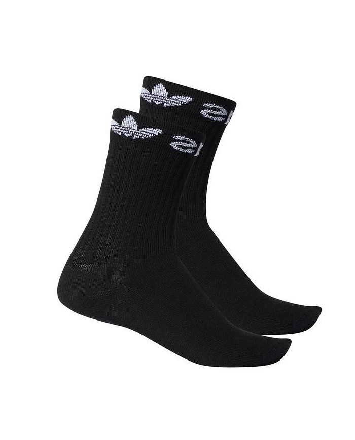Skarpetki męskie adidas Originals LIN CUFF CREW 2P ED8729 Czarne - Sklep online Mastersport