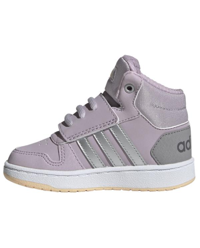 Buty dziecięce adidas Core HOOPS MID 2.0 I EE9602 Różowe - Sklep online Mastersport
