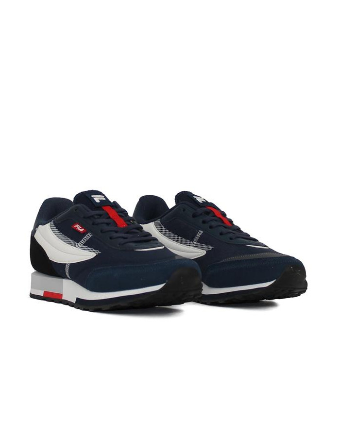Buty męskie Fila RETRONIQUE 22 FFM003450007 Niebieskie - Sklep online Mastersport