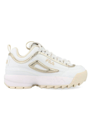 Buty dziecięce Fila DISRUPTOR F TEENS FFT006213069 Białe - Sklep online Mastersport