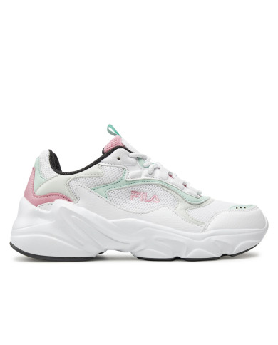 Buty damskie Fila COLLENE CB wmn FFW004613318 Białe - Sklep online Mastersport