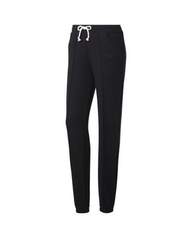 Spodnie damskie Reebok TE FRENCH TERRY PANT FK6652 Czarne - Sklep online Mastersport
