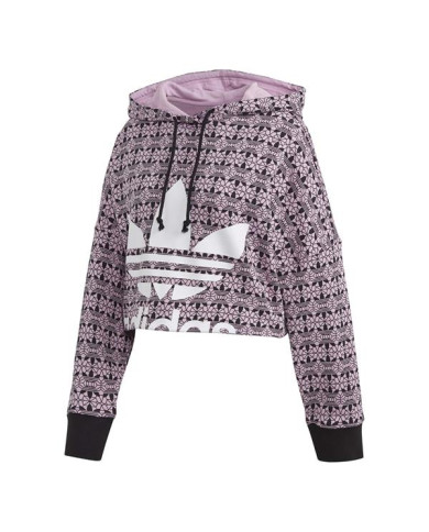 Bluza damska adidas Originals AOP HOODIE (CR) FL4134 Czarna - Sklep online Mastersport