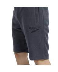 Szorty męskie Reebok TE MELANGE SHORT FU3233 Czarne - Sklep online Mastersport