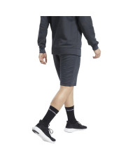 Szorty męskie Reebok TE MELANGE SHORT FU3233 Czarne - Sklep online Mastersport