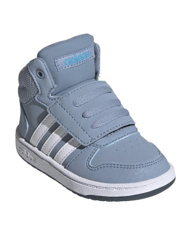 Buty dziecięce adidas Core HOOPS MID 2.0 I FW4922 Niebieskie - Sklep online Mastersport