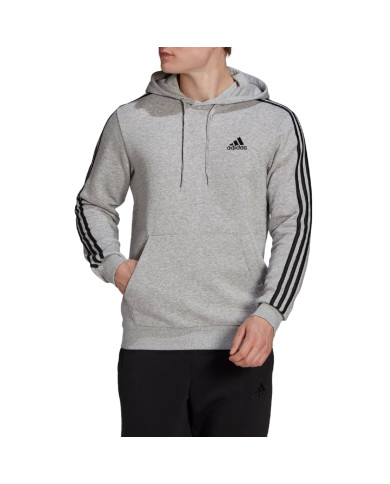 Bluza męska adidas Performance M 3S FL HD GK9084 Szara - Sklep online Mastersport