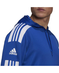 Bluza męska adidas Performance SQ21 HOOD GP6436 Niebieska - Sklep online Mastersport