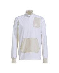 Bluza męska adidas Performance 1/2 ZIP P.B M GP6487 Biała - Sklep online Mastersport