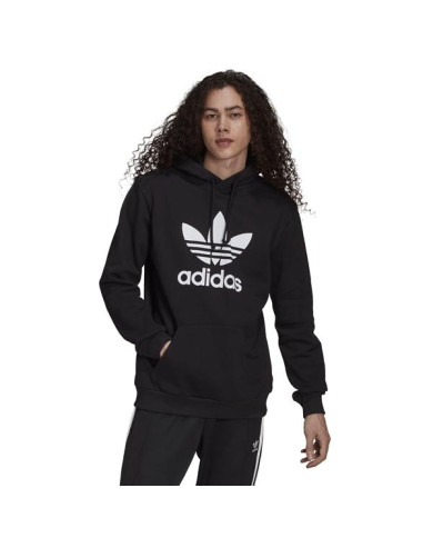 Bluza męska adidas Originals TREFOIL HOODY H06667 Czarna - Sklep online Mastersport
