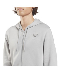 Bluza męska Reebok RI LEFT CHEST LOGO HG4451 Szara - Sklep online Mastersport