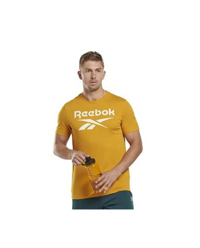 Koszulka męska Reebok RI BIG LOTO TEE HJ9967 Żółta - Sklep online Mastersport