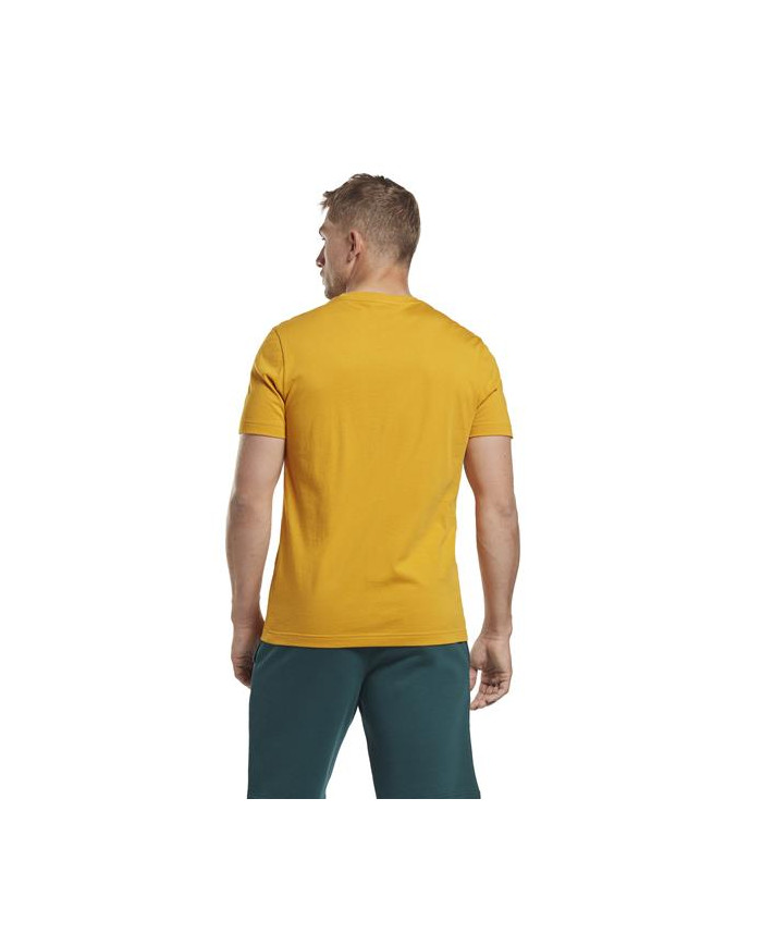 Koszulka męska Reebok RI BIG LOTO TEE HJ9967 Żółta - Sklep online Mastersport