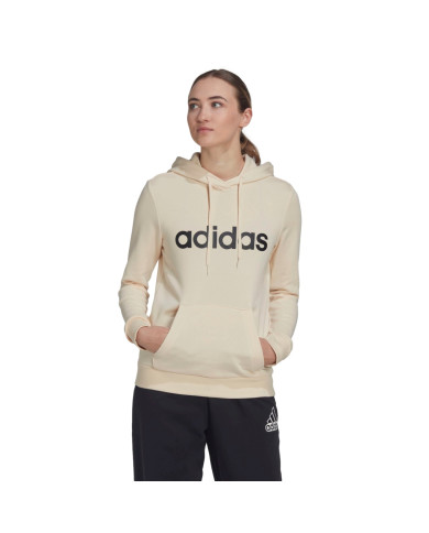 Bluza damska adidas Performance W LIN FT HD HL2159 Beżowa - Sklep online Mastersport