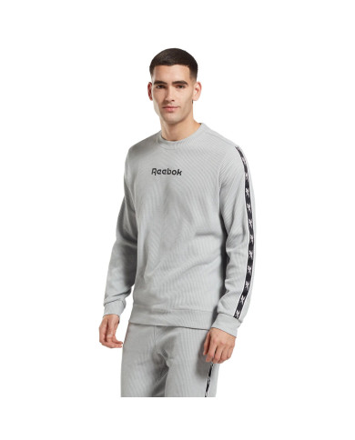 Bluza męska Reebok VECTOR TAPE HZ3322 Szara - Sklep online Mastersport