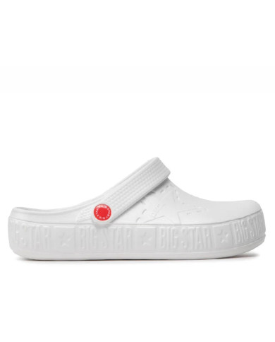 Klapki damskie Big Star BIG SEB II275003 Białe - Sklep online Mastersport