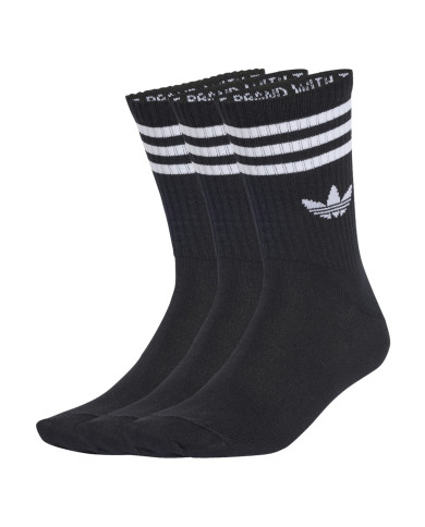 Skarpetki męskie adidas Originals 3S CREW S 3P JV7402 Czarne - Sklep online Mastersport