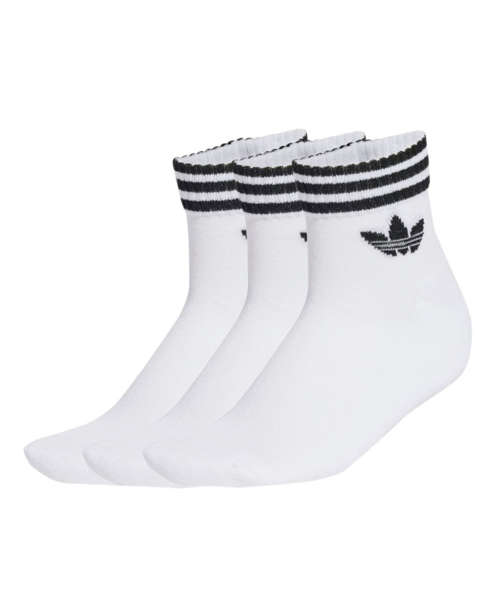 Skarpetki męskie adidas Originals 3S ANKLE S 3P JV7435 Białe - Sklep online Mastersport