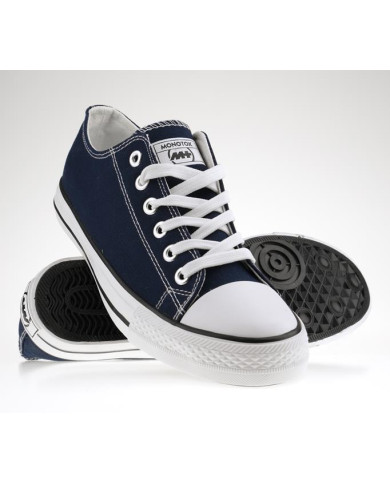 Buty damskie Monotox NORRIS LOW M NAVY M-FT-01NAVY Niebieskie - Sklep online Mastersport