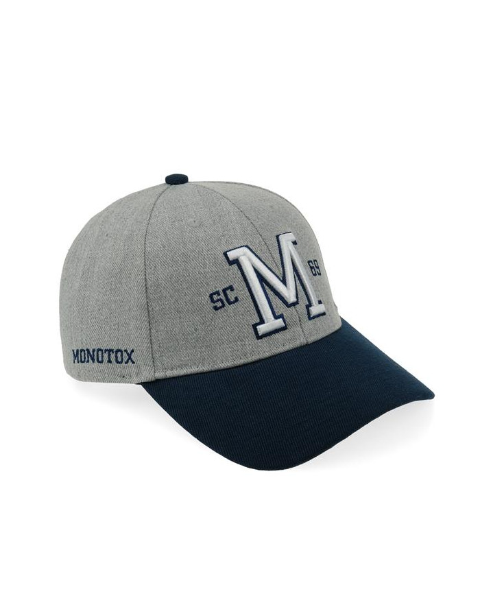 Czapka Monotox COLLEGE M CP GREY/NAVY MX20991 Szara - Sklep online Mastersport