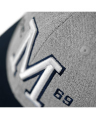 Czapka Monotox COLLEGE M CP GREY/NAVY MX20991 Szara - Sklep online Mastersport