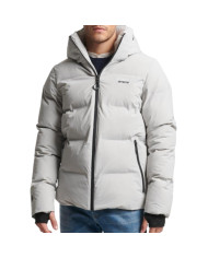 Kurtka męska Superdry HOODED BOXY PUFFER JACKET MS311478AFRM Szara - Sklep online Mastersport