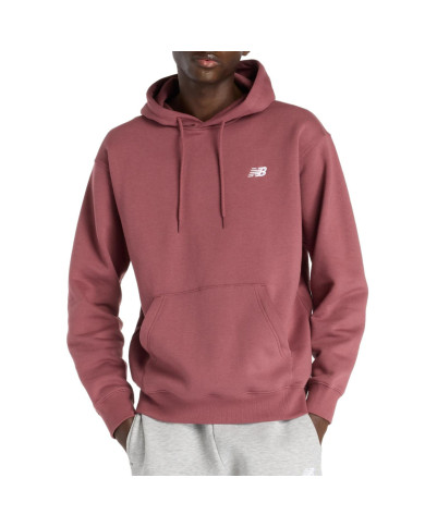 Bluza męska New Balance SPORT ESSENTIALS FLEECE HOODI WAD MT41511WAD Czerwona - Sklep online Mastersport