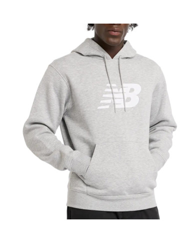 Bluza męska New Balance SPORT CORE BRUSHED HOODIE MT43904AG Szara - Sklep online Mastersport