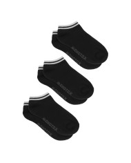 Skarpetki męskie Monotox NO-SHOW STRIPES 3 MX11007 Czarne - Sklep online Mastersport