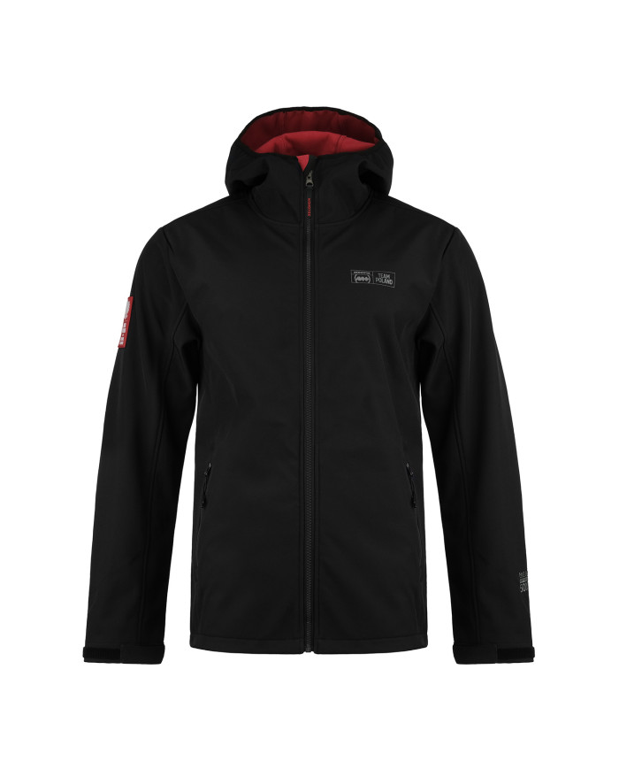 Kurtka męska Monotox SOFTSHELL BLACK MX20074 Czarna - Sklep online Mastersport