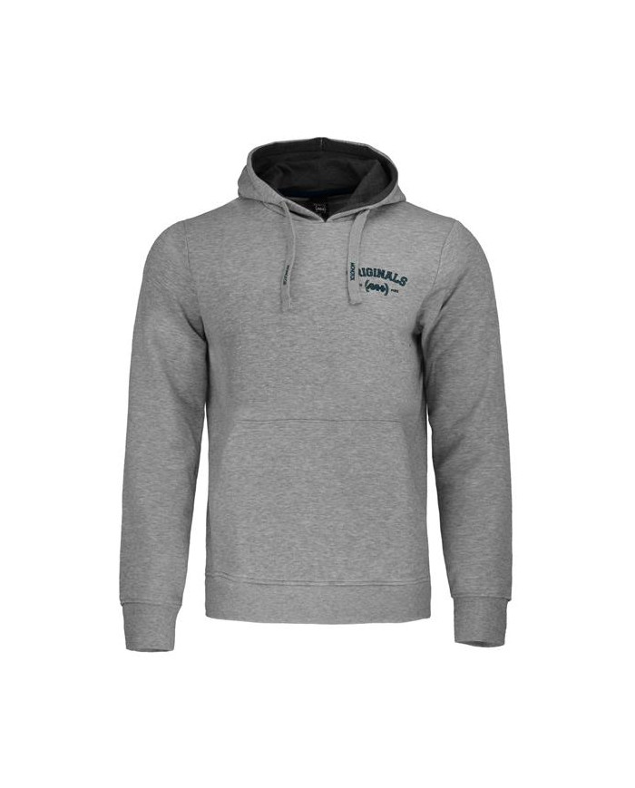 Bluza męska Monotox ORIGINALS HD GREY MEL MX21047 Szara - Sklep online Mastersport